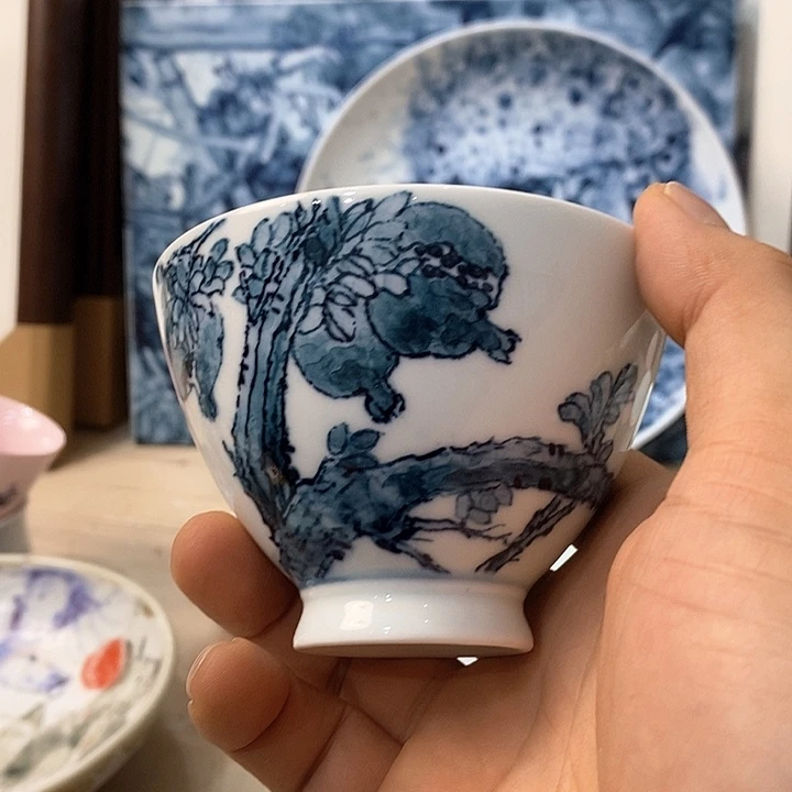 瓷片逍***猪景德镇陶瓷艺术