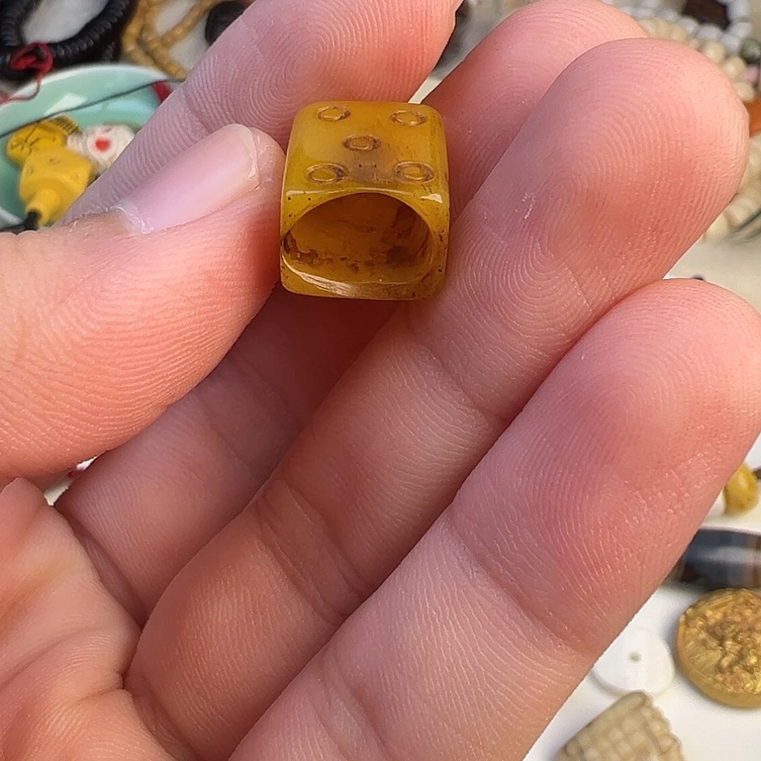 铜老灵骨骰子骰子