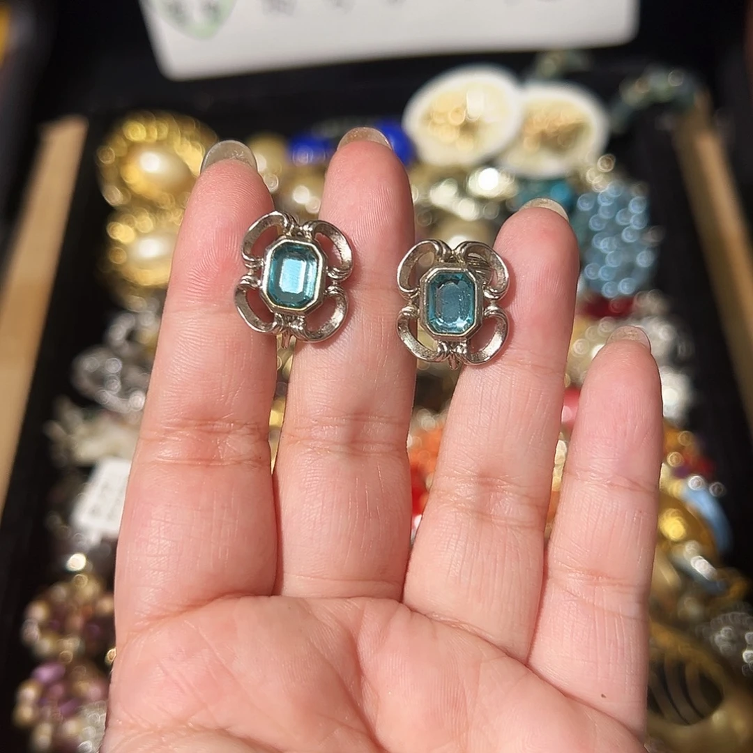 纯铜合成碳硅石耳夹 不退换