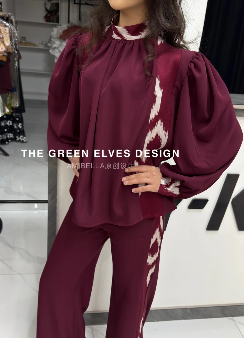 高端私人定制艾特莱斯套装两件套