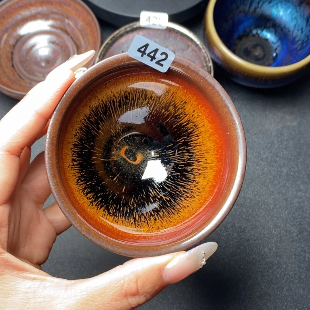 茶盏建窑建盏主人杯442