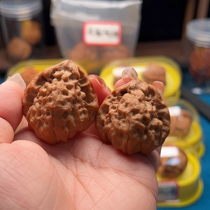吊坠文玩核桃龙鼎异型 全品
