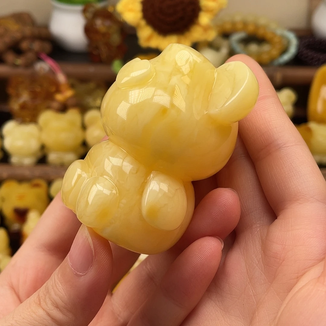 琥珀未镶嵌珠宝奇石