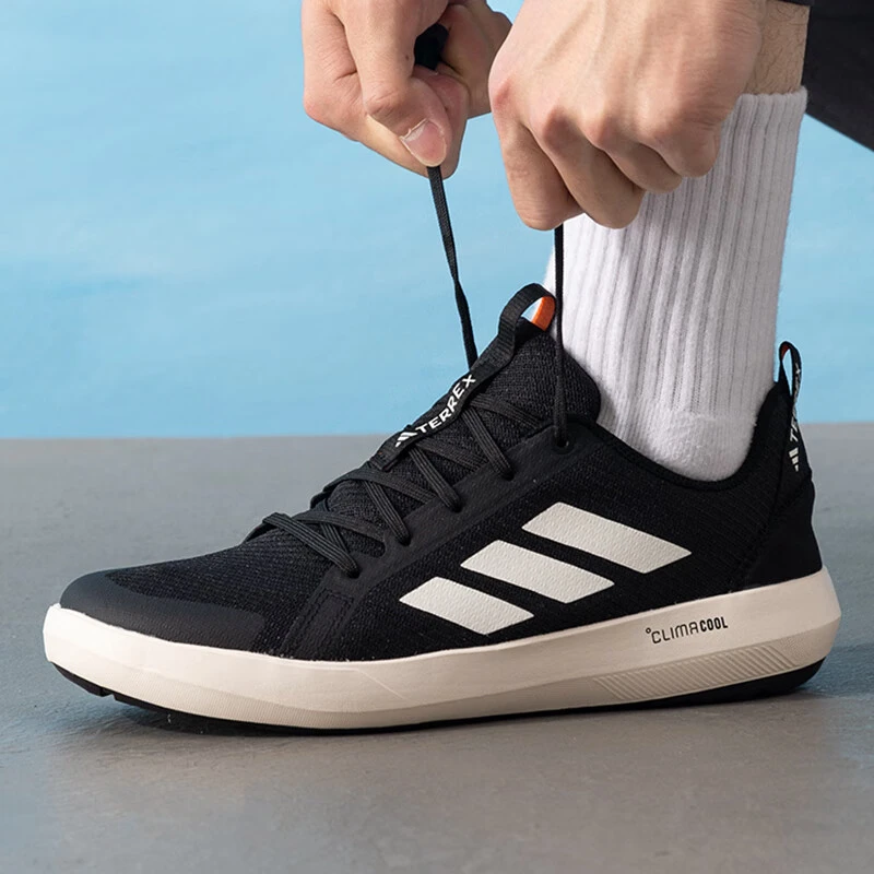 Adidas阿迪达斯男鞋2025夏款CLIMACOOL户外涉水鞋运动鞋JI3499