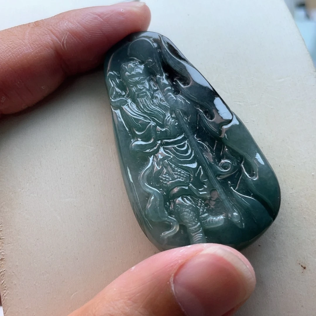 【闪购商品】颈饰未镶嵌翡翠穿**空翡翠