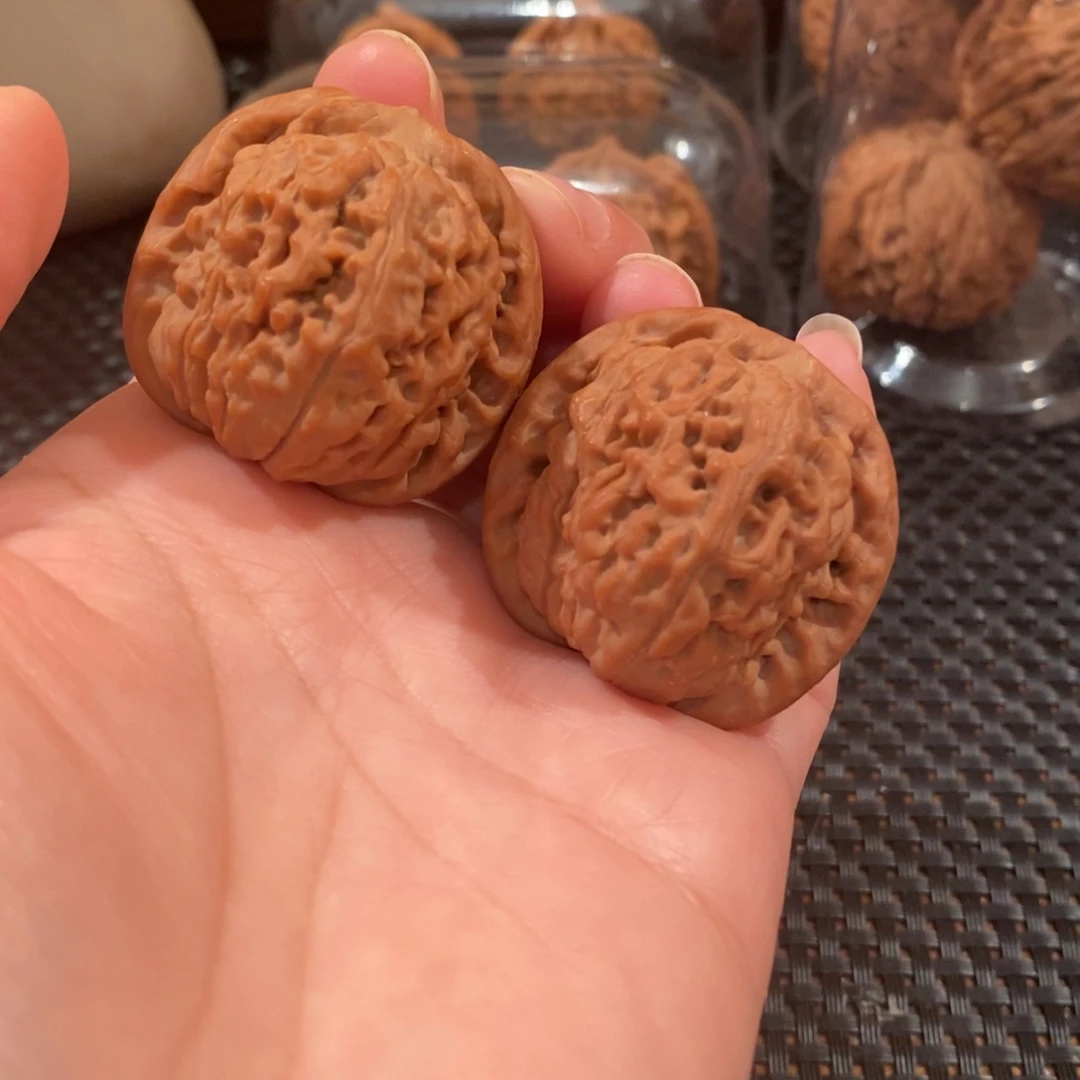 文玩核桃吊坠38全品莲花