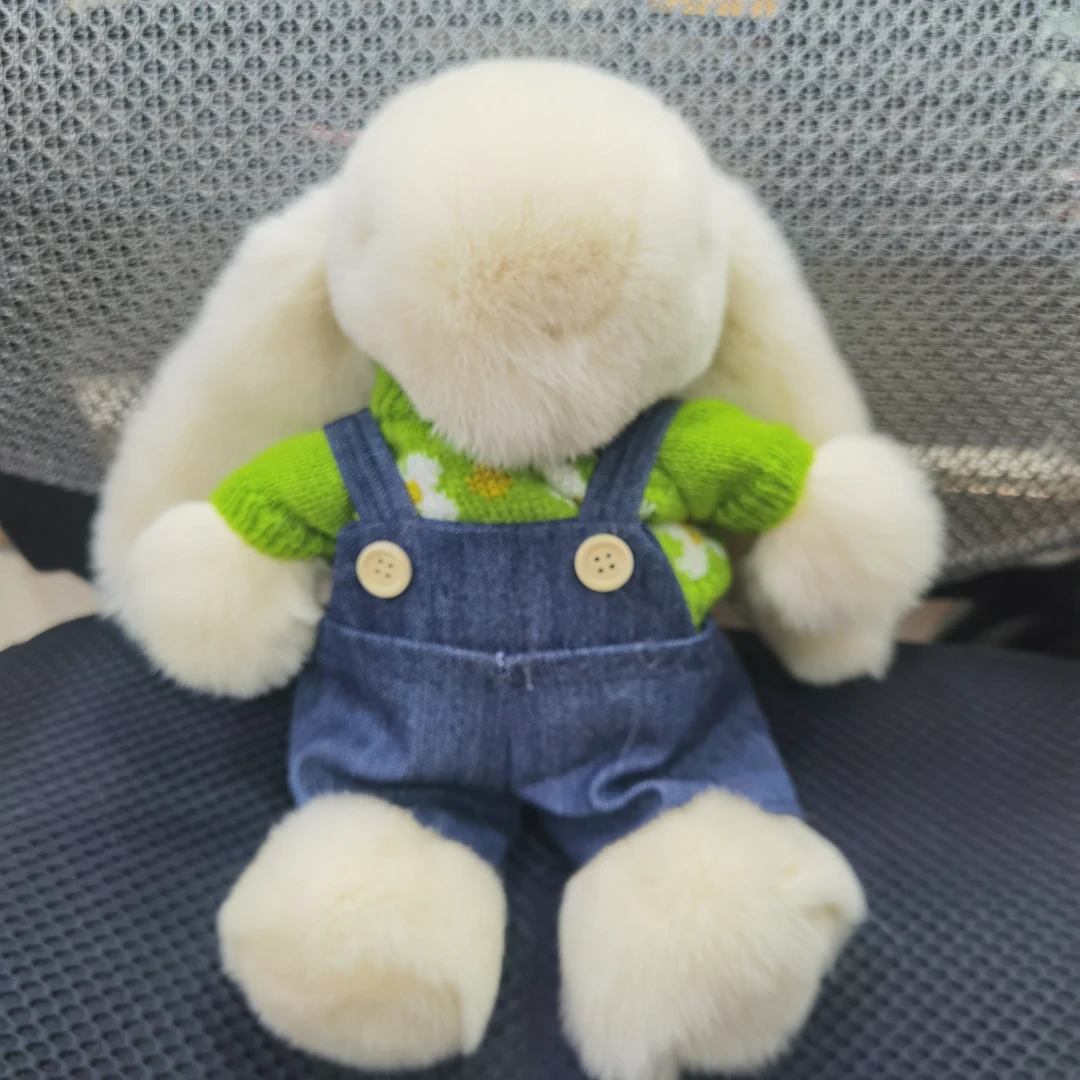 2024年新款可爱萌乖乖兔獭兔毛毛绒公仔玩偶