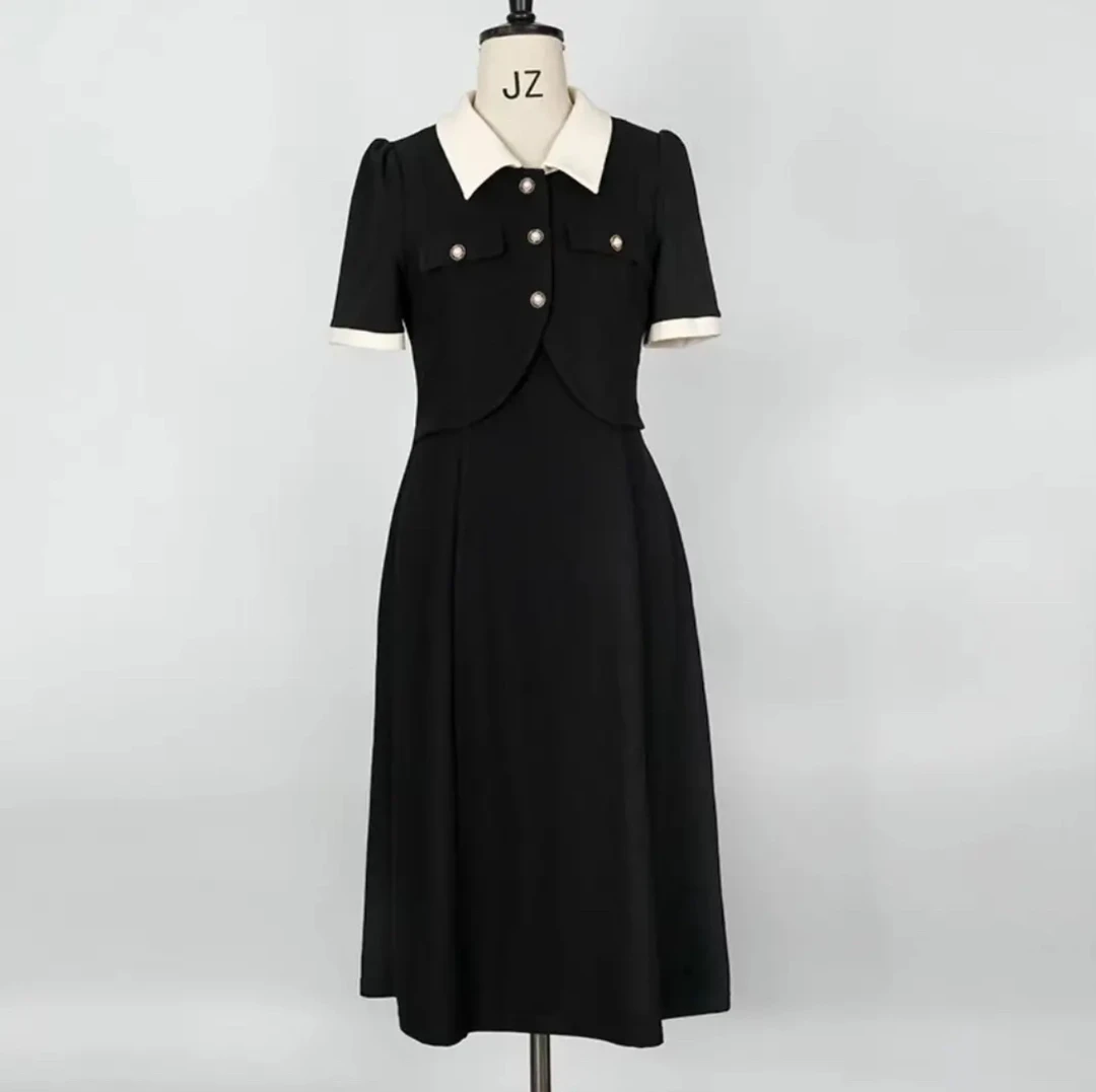 2025夏季新款大码连衣裙5011