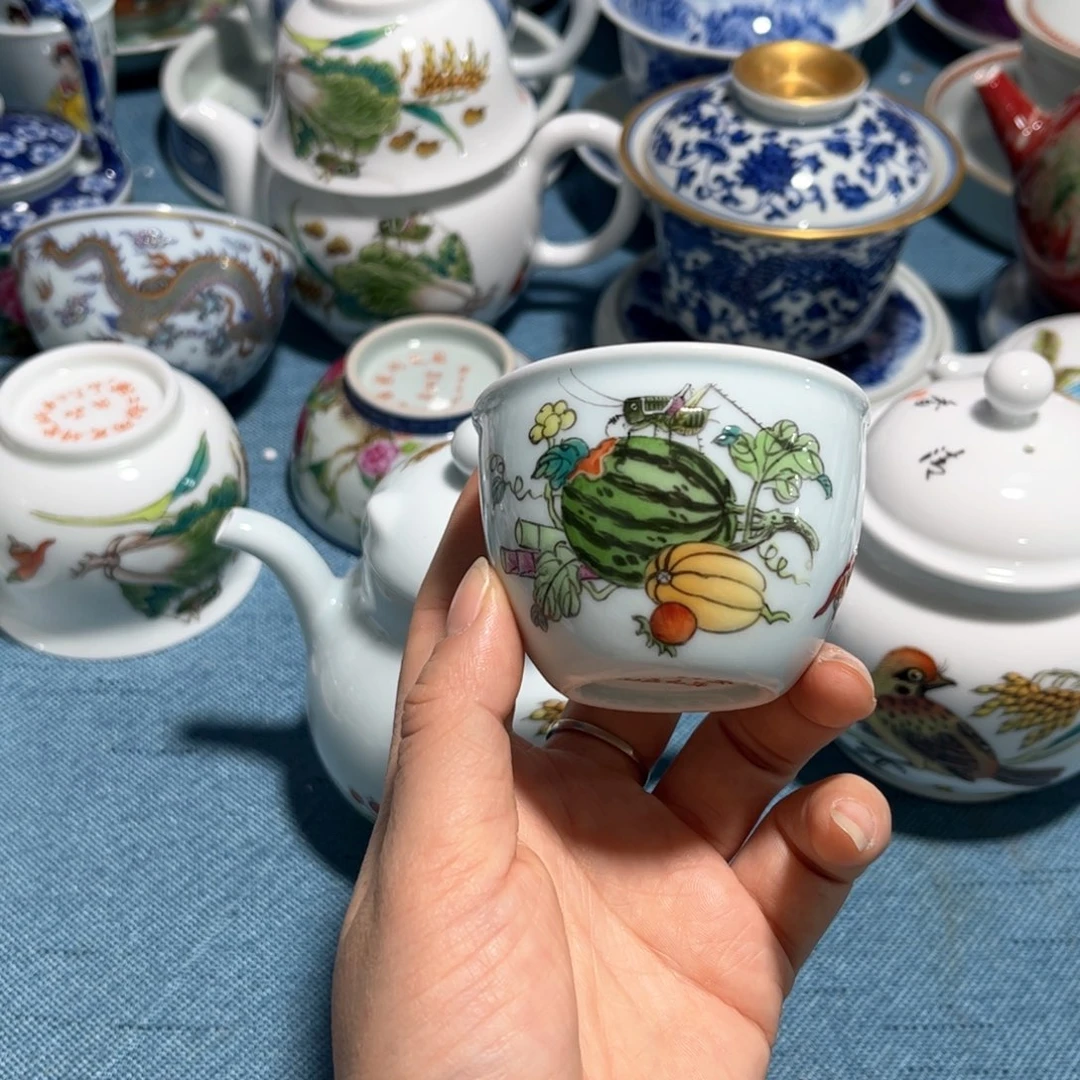 景德镇陶瓷手工手绘