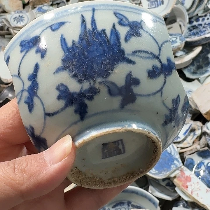 红***锤瓷片瓷片标本，顺丰包邮