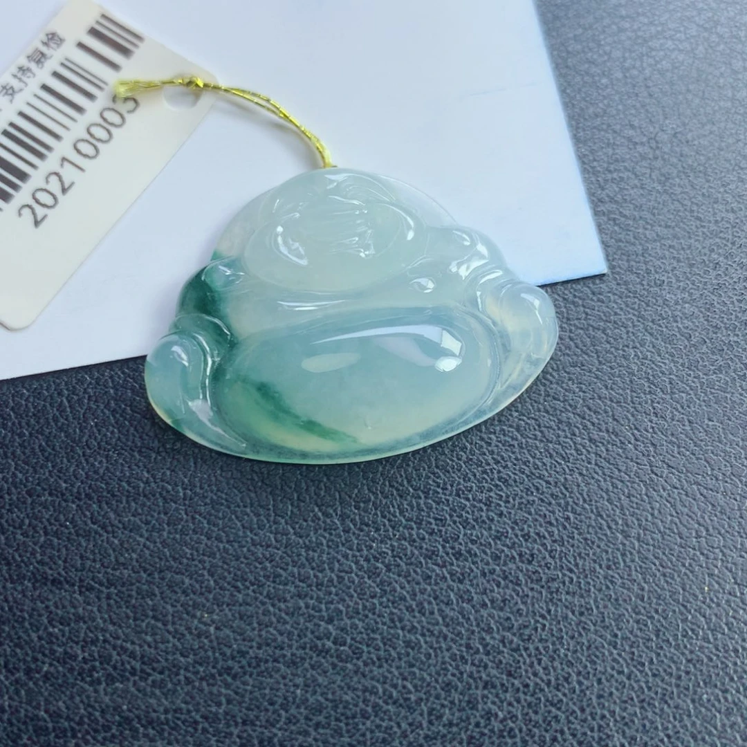 颈饰未镶嵌翡翠佛公