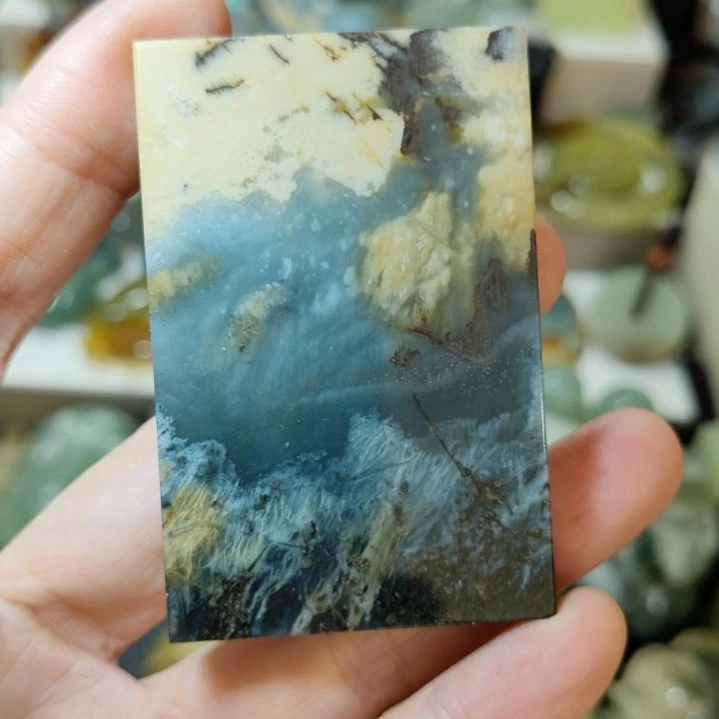 岫玉未镶嵌挂坠款式