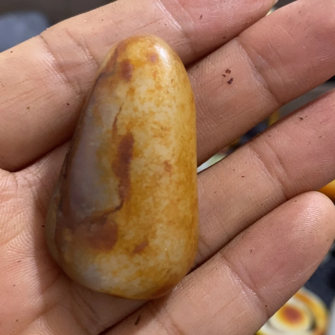 和田玉未镶嵌挂件41