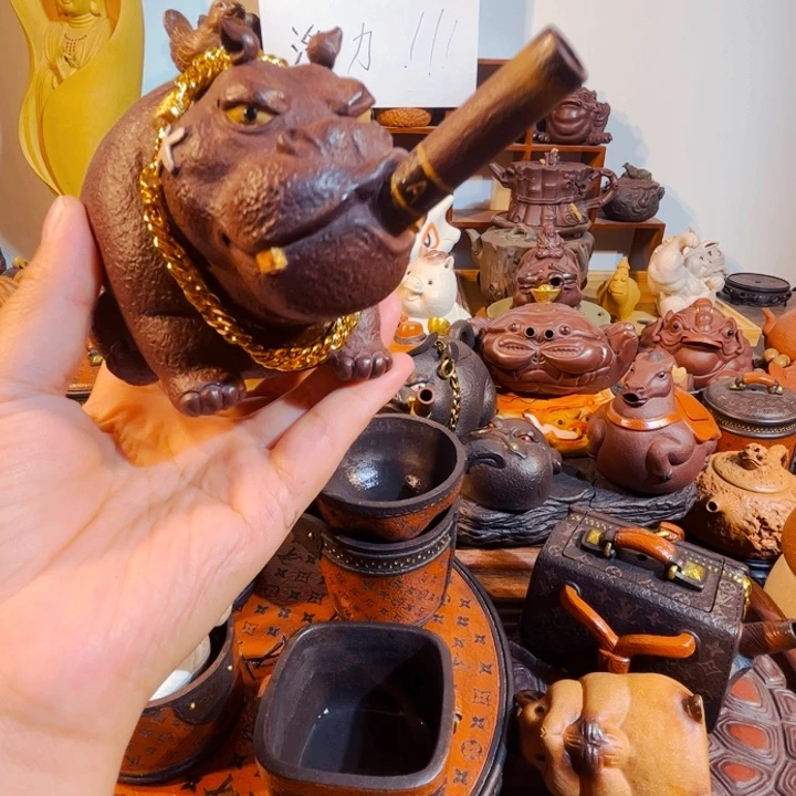 暮***牛紫砂茶壶纯手工制作过程就是