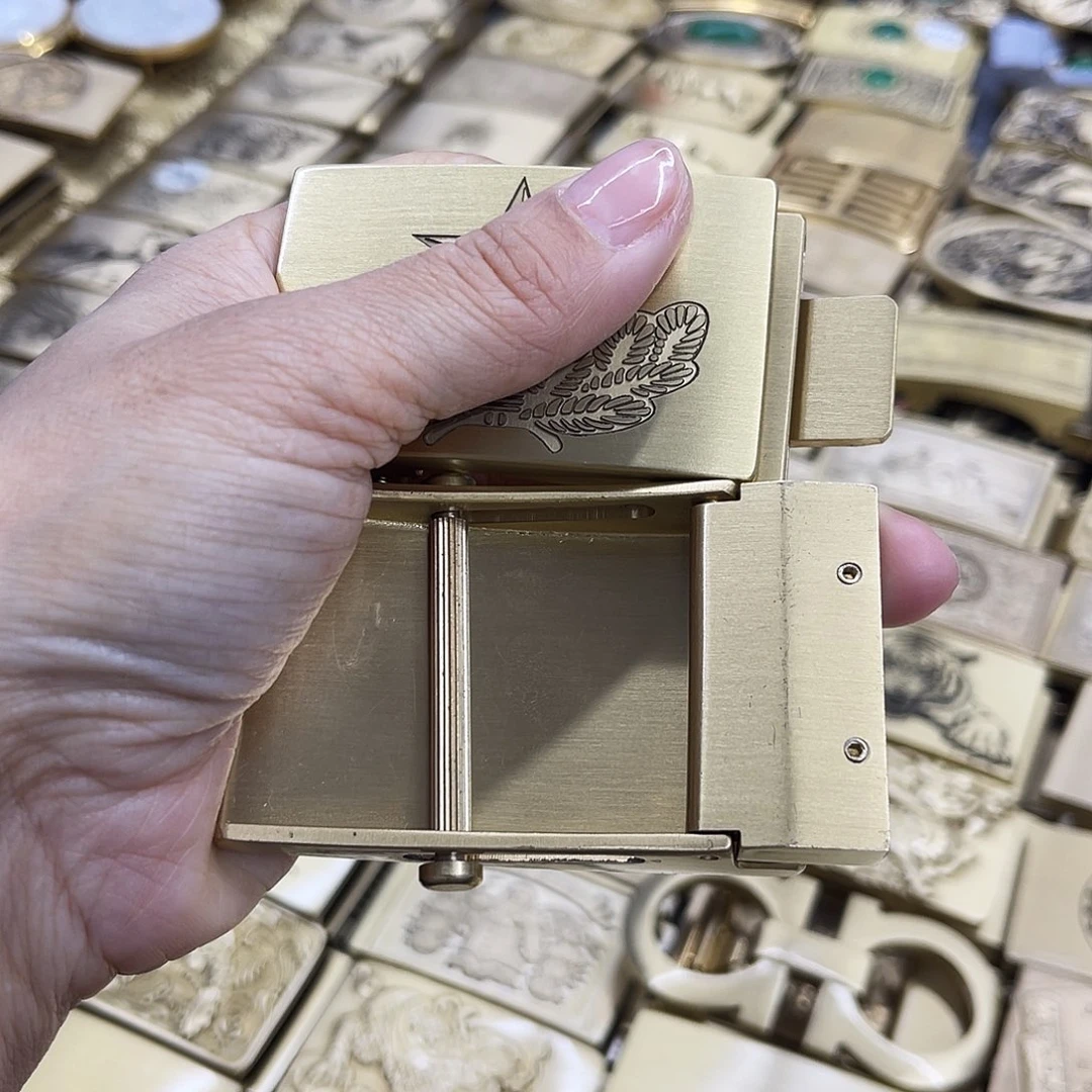 实 心黄铜4.0宽滚轴做星