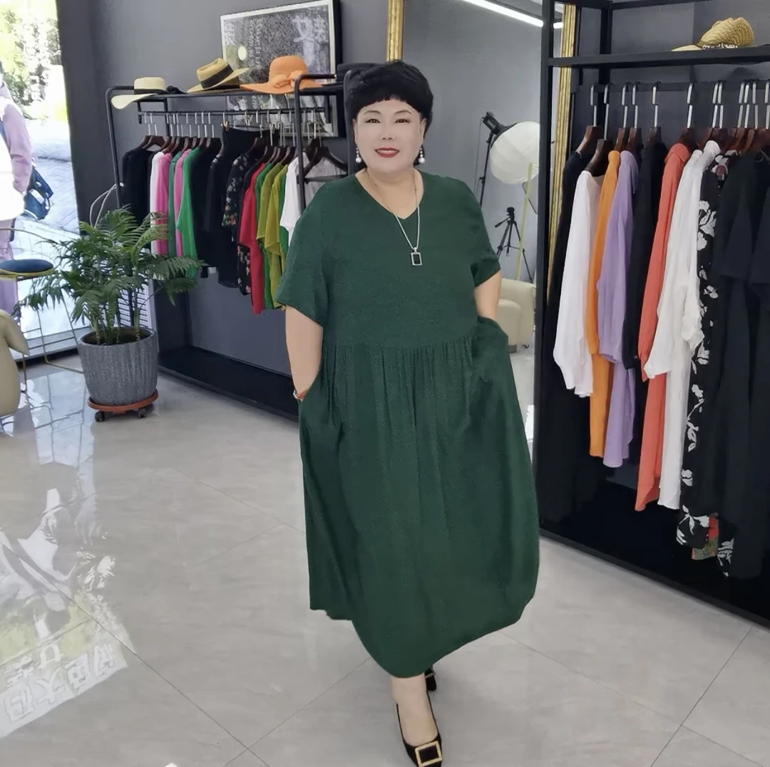 润铯之美人丝缎织花时尚连衣裙