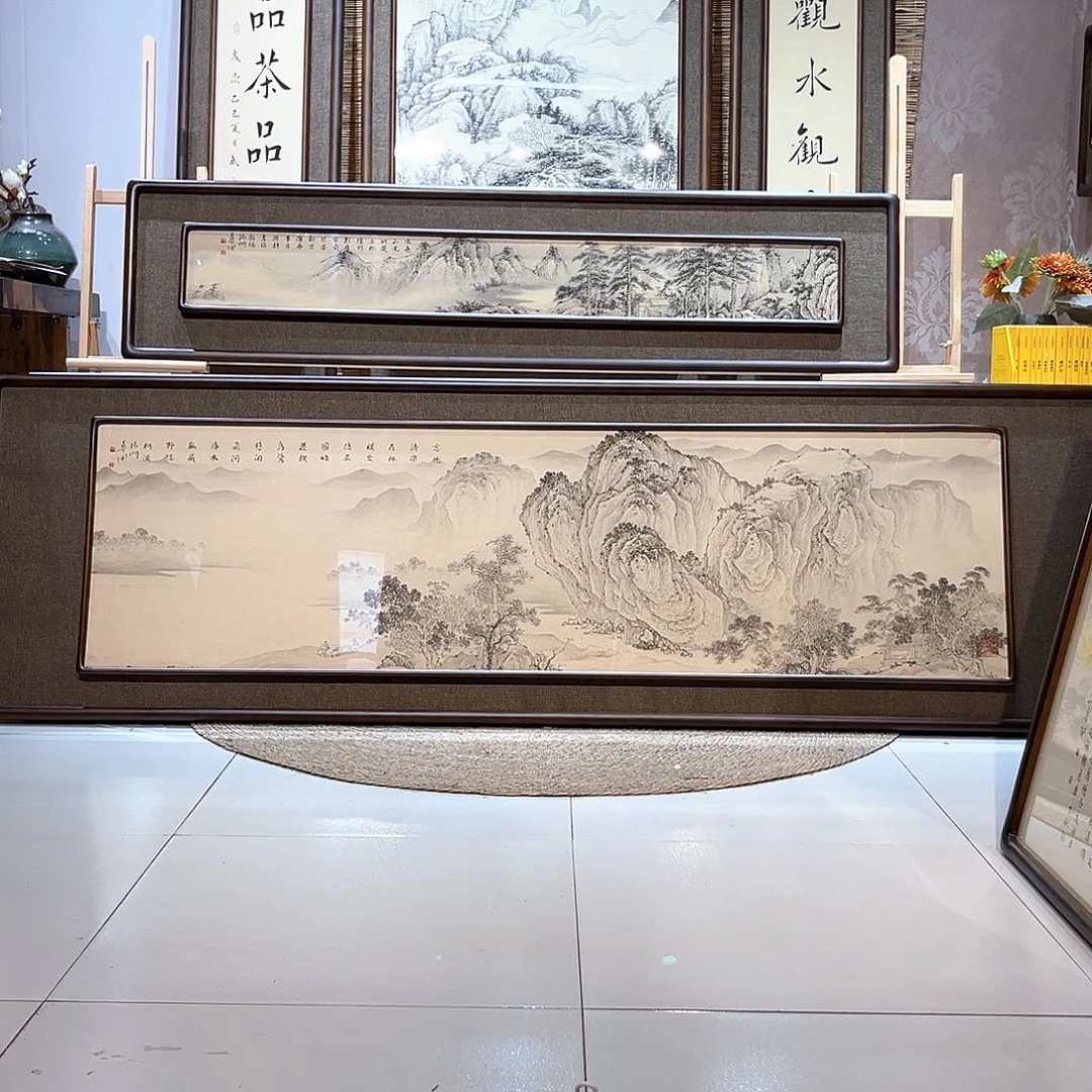 惠***人国画亲笔手绘作品入选