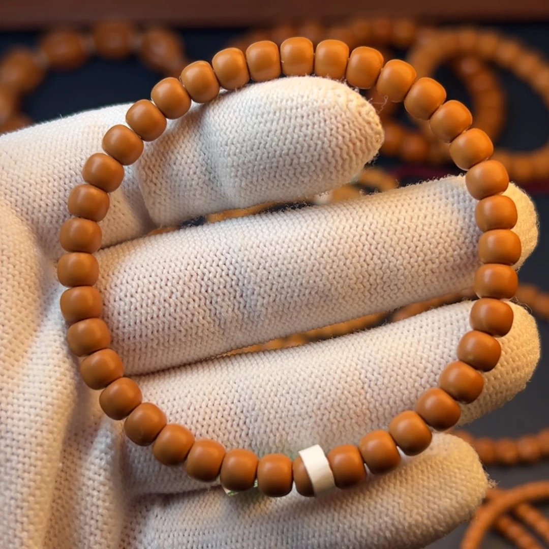 橄榄核手串/手链橄榄核尖极限弧单圈0.6cm