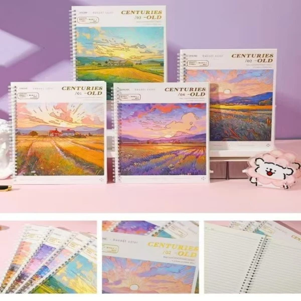 德派-B5线圈横线本-30张/本-1026-0040