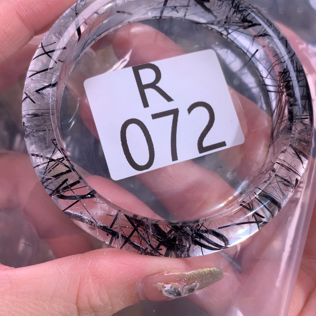 水晶手镯未镶嵌九**蓝手镯072-60