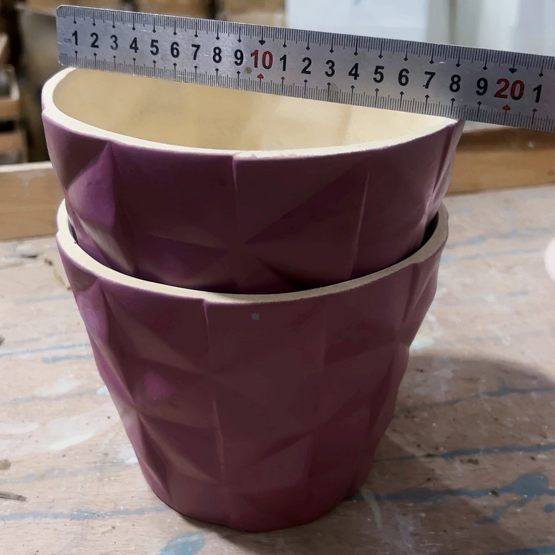 有孔，外贸尾单陶瓷花盆凑单10米包邮