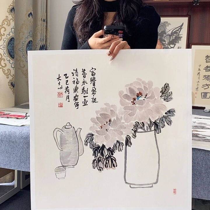 国画纯手绘国画写意作品