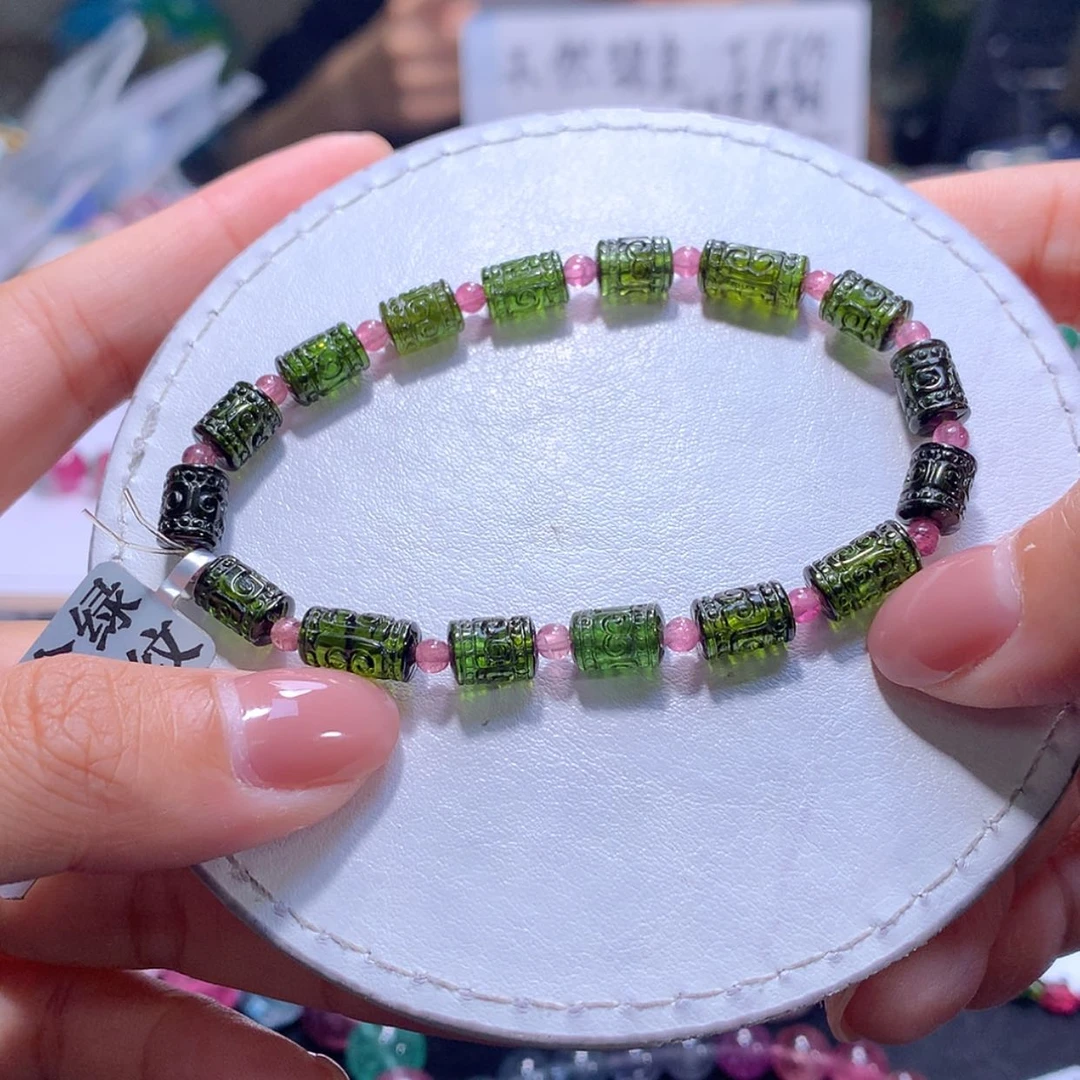 【闪购商品】未镶嵌手串碧玺6m