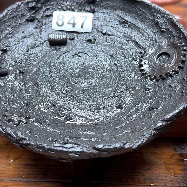 纯手工制作粗陶茶具