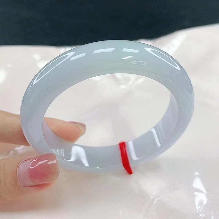 翡翠未镶嵌手镯圈52.9，79075