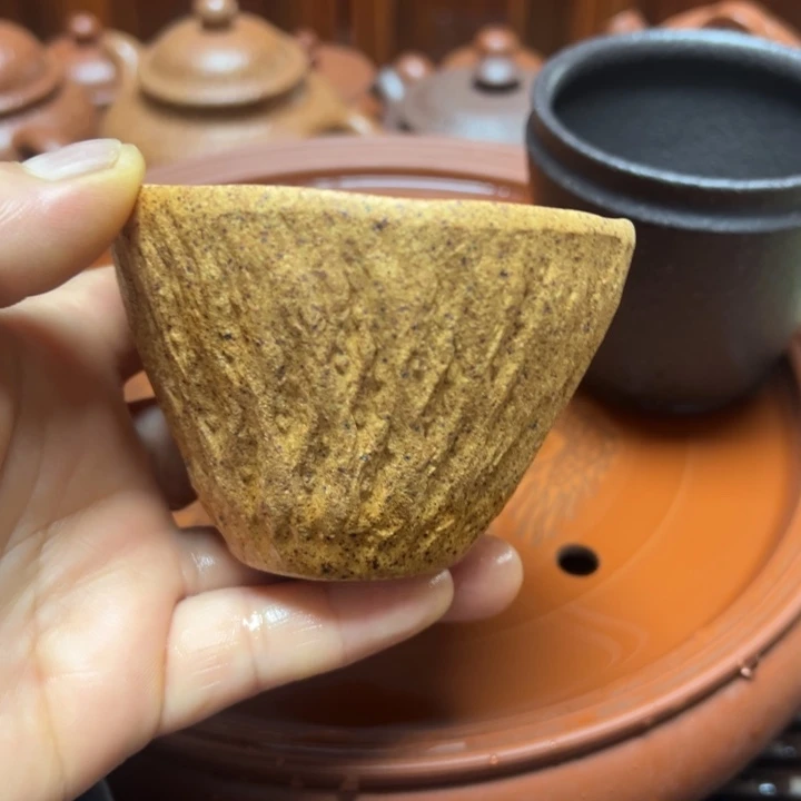 茶壶紫砂宜兴原矿金丝楠木