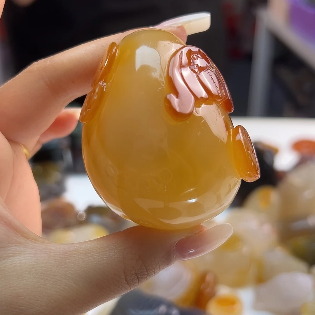 玛瑙/玉髓未镶嵌吊坠(不含链)