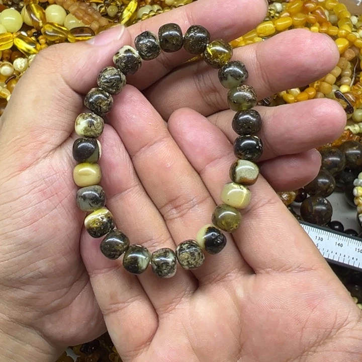 琥珀未镶嵌珠宝奇石