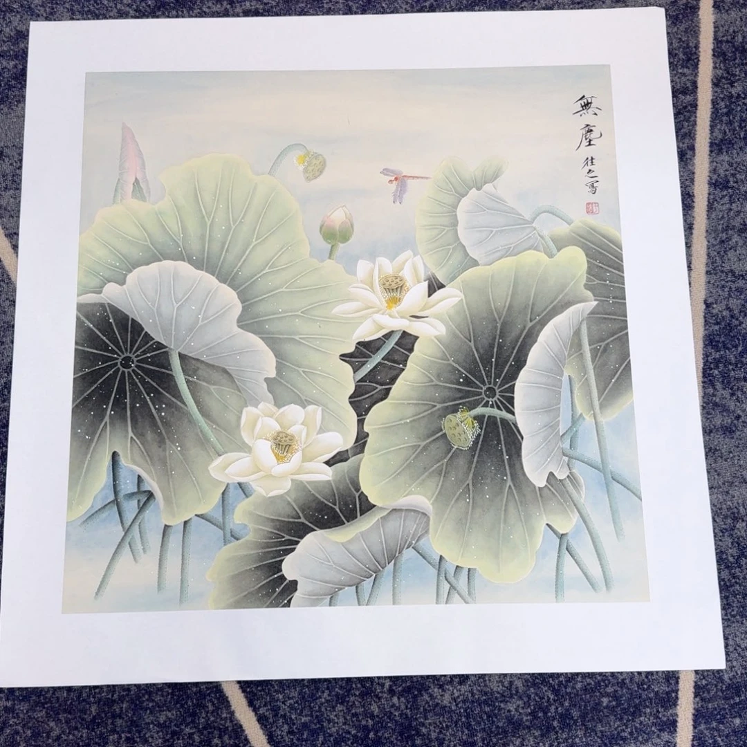 国画国画作品山水花鸟