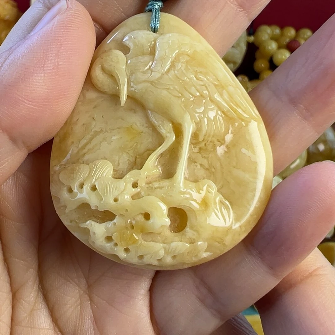 蜜蜡吊坠(赠链)未镶嵌