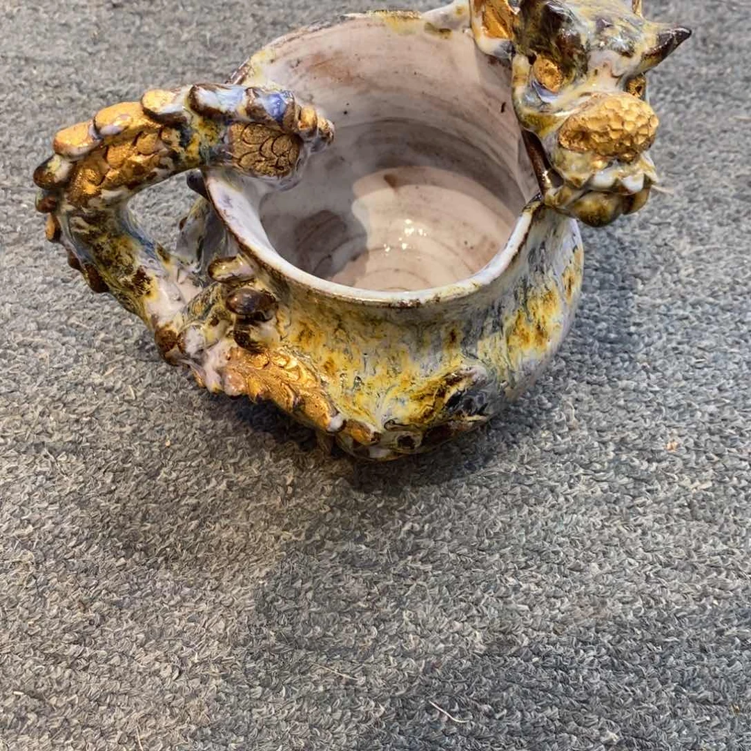 杯橘****3梅 七彩原矿沐焰志野