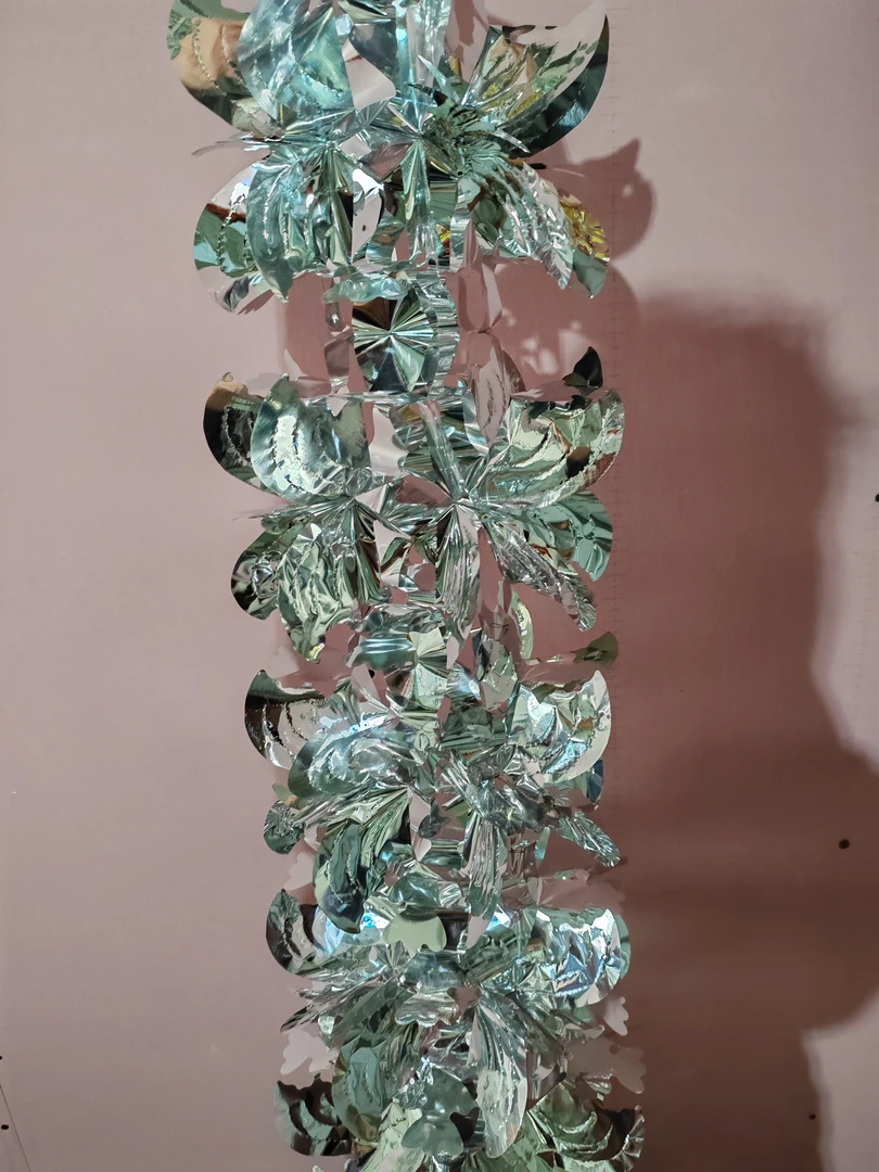 35型号拉花清明塑料纯银色拉花