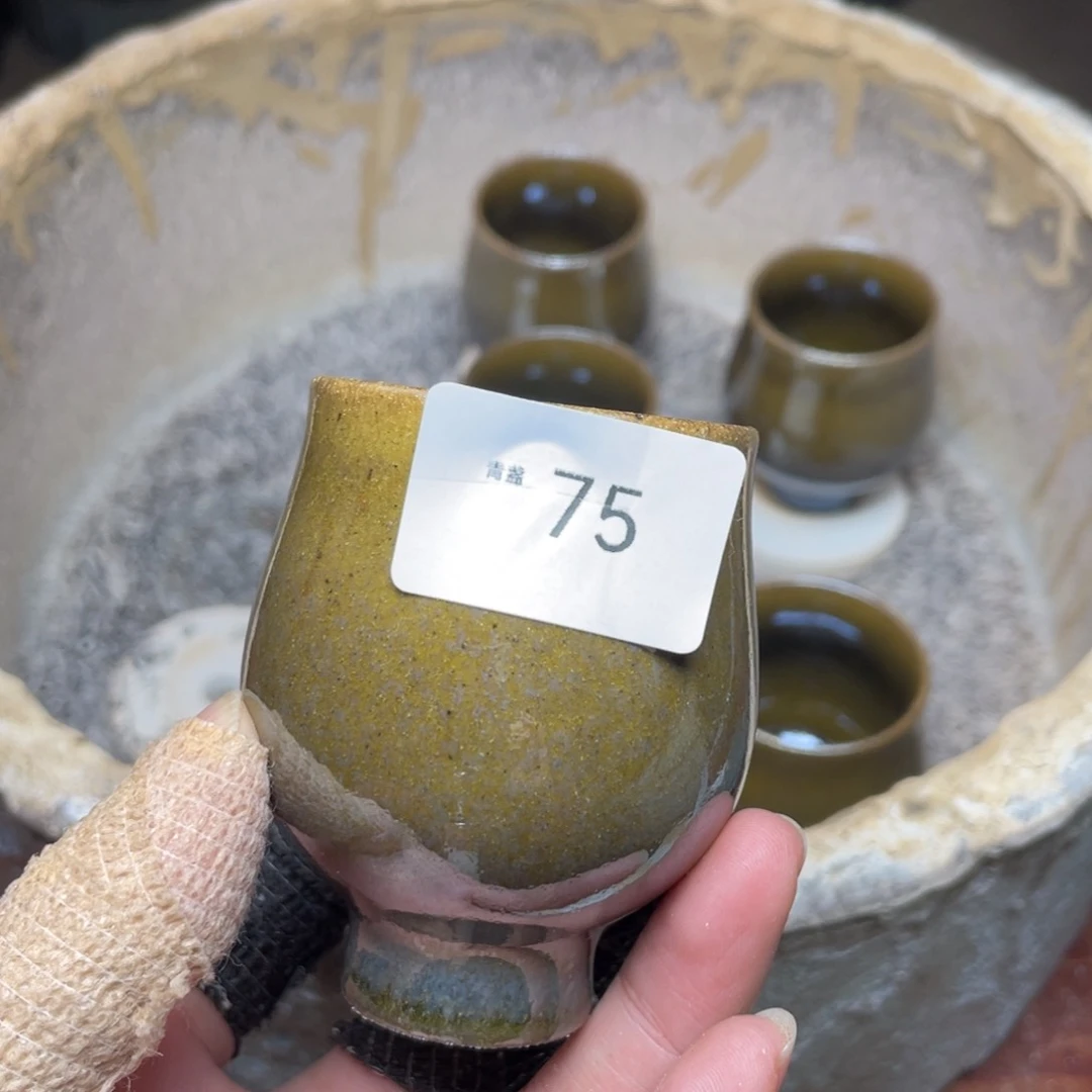 茶盏75 福临号建盏主人杯微瑕