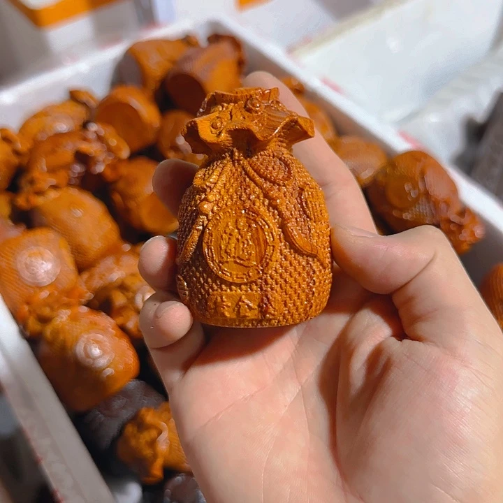 木花梨木8钱袋一个