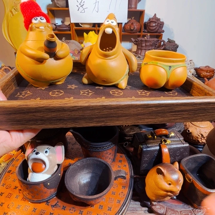 拼配泥茶壶纯手工制作过程就是