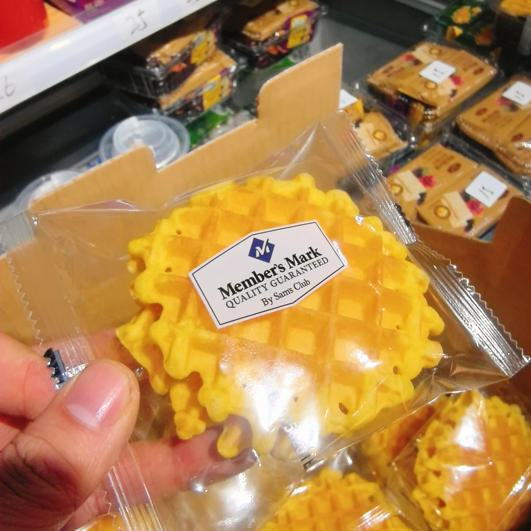 山姆黄油华夫饼，3个一组
