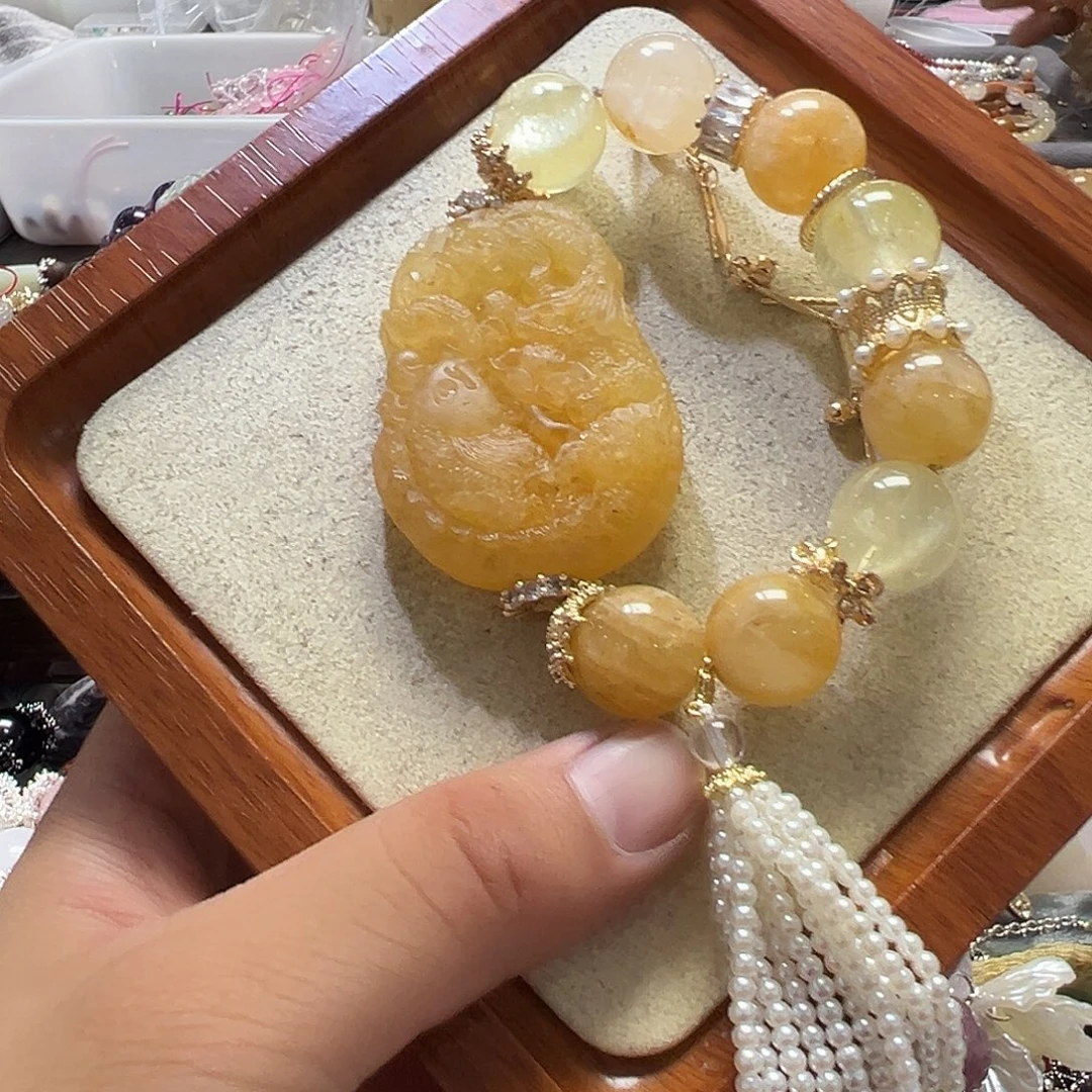 @***o水晶未镶嵌手链水晶手链