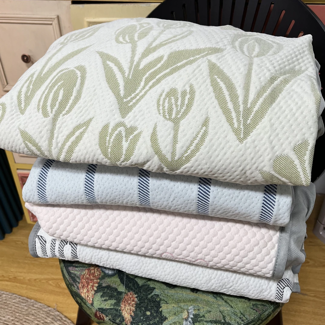 不挑花色～针织提花加厚单床笠150*200微瑕～Z183