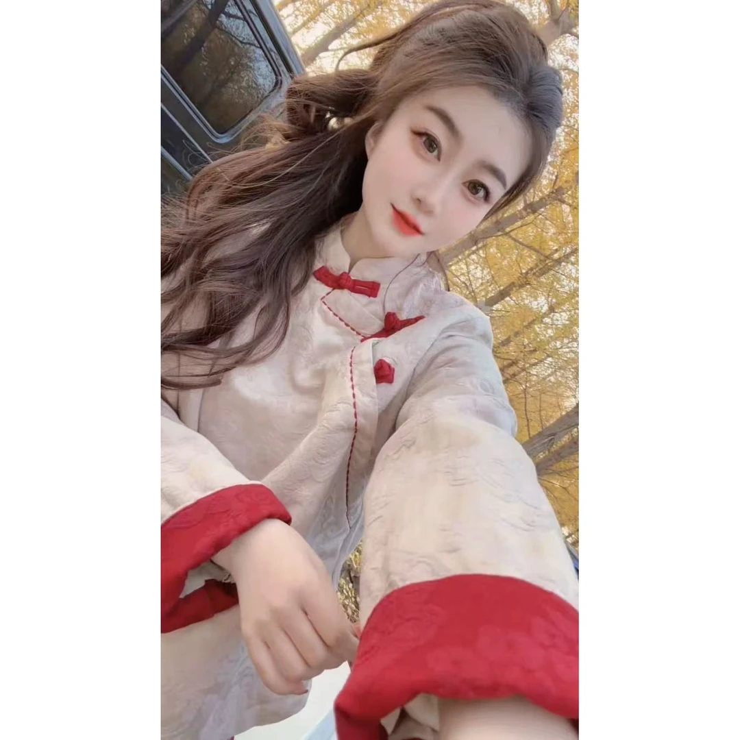 『国风印花F』设计显瘦百搭时尚外套9349