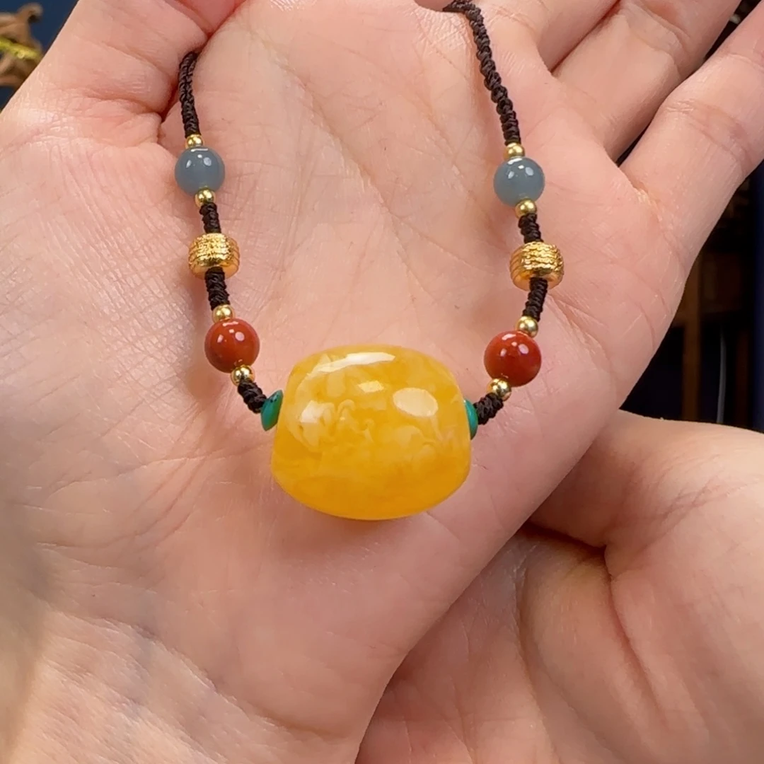 蜜蜡未镶嵌颈饰1111111111