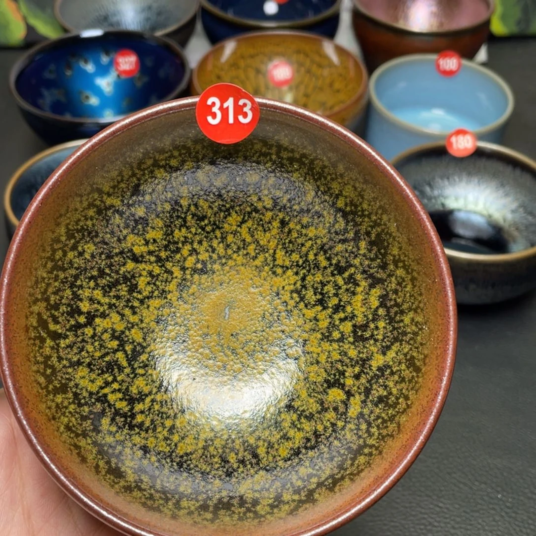 茶盏313建窑建盏茶盏