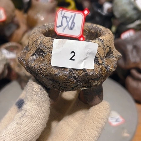 粗陶花盆制作就这样的话