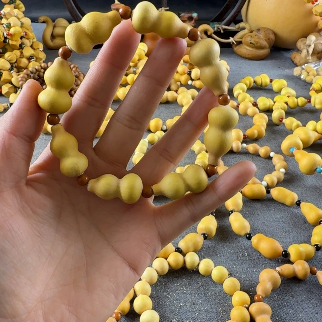 甜***薯木葫芦摆件葫芦摆件