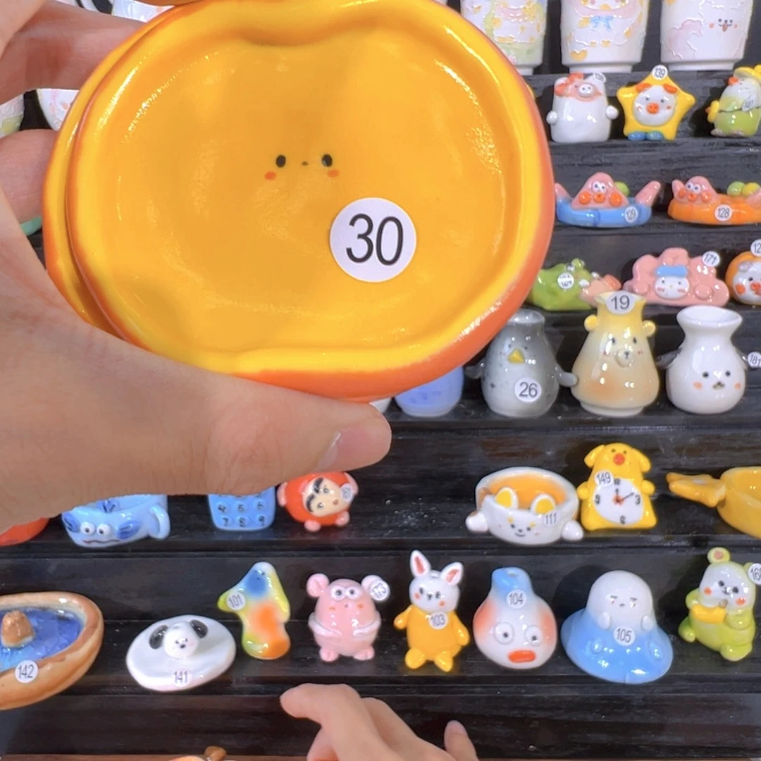 摆件纯手工制作陶瓷摆件30