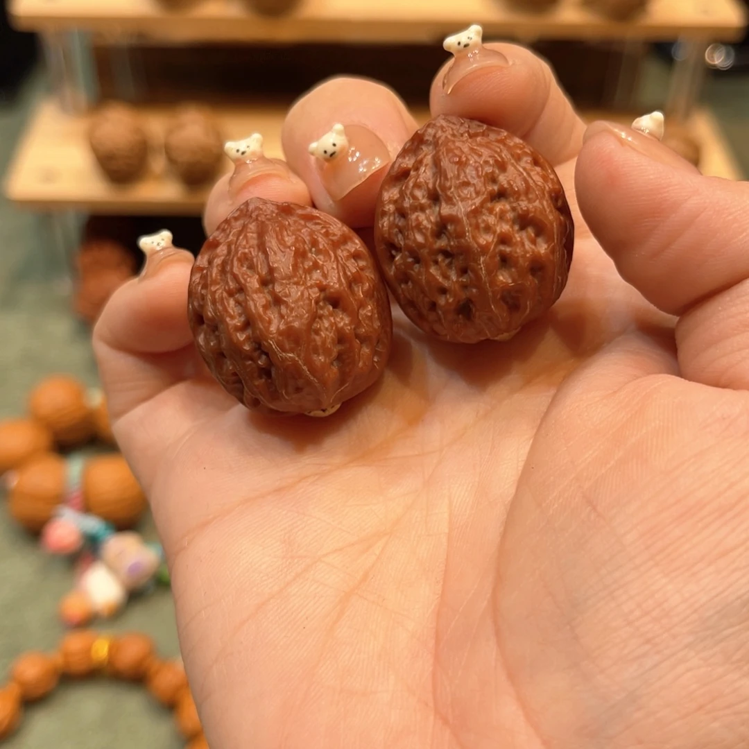 文玩核桃把件娃娃鱼全品