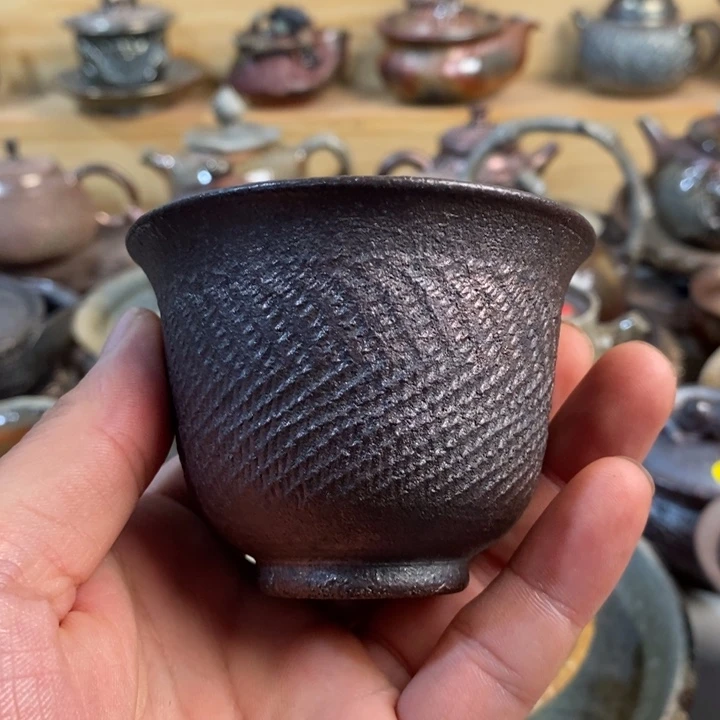 杯柴烧手工制作工艺